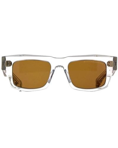 Dita Eyewear Rectangular Frame Sunglasses - Multicolour
