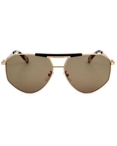 Zadig & Voltaire Aviator Framed Sunglasses - Brown