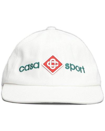 Casablanca Casa Sport Logo Patch Cap - White