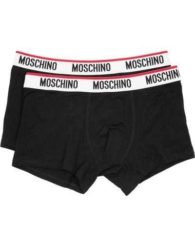 Moschino Cotton Boxer - Black