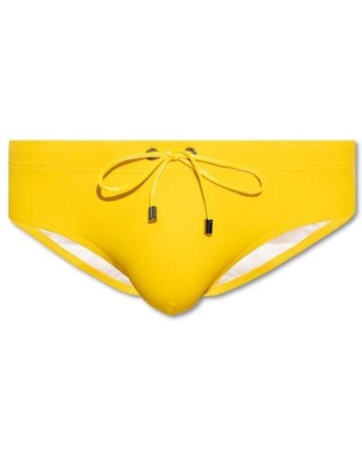 Dolce & Gabbana Swimming Briefs - Yellow