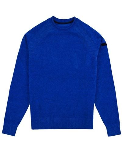 Rrd Crewneck Long-sleeved Sweater - Blue