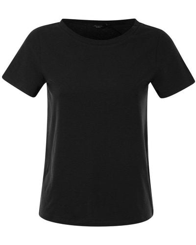 Weekend by Maxmara Multif Jersey T Shirt - Black