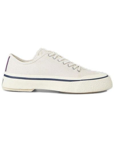 Eytys Logo Patch Low-top Trainers - White