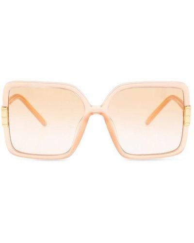 Tory Burch 'eleanor' Sunglasses, - Pink