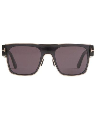Tom Ford Rectangular Frame Sunglasses - Grey