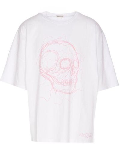 Alexander McQueen T-shirts And Polos - White