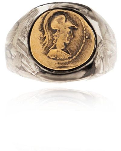 Dolce & Gabbana Brass Ring - Metallic