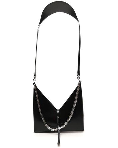 Givenchy Cut-out Small Shoulder Bag - Black