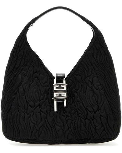 Givenchy Fabric G-Hobo Mini Handbag - Black