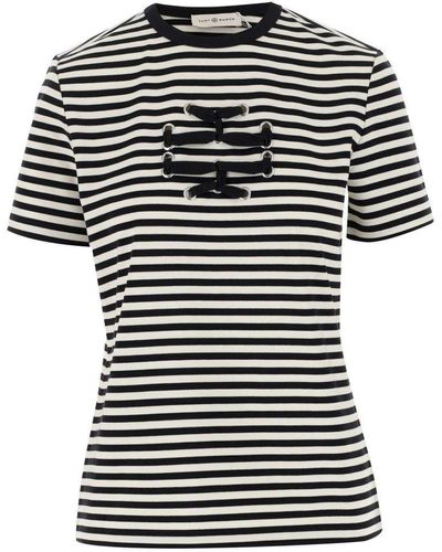 Tory Burch T-shirts And Polos - Black