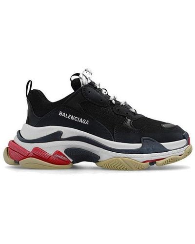 Womens Speed Recycled Knit Trainers in Blackwhite  Balenciaga GB