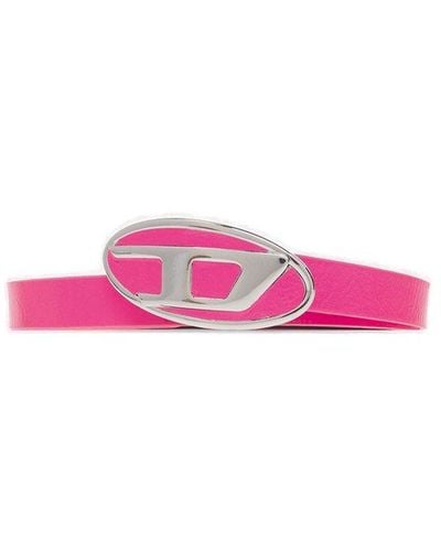 DIESEL Belt Bag With Logo - Pink