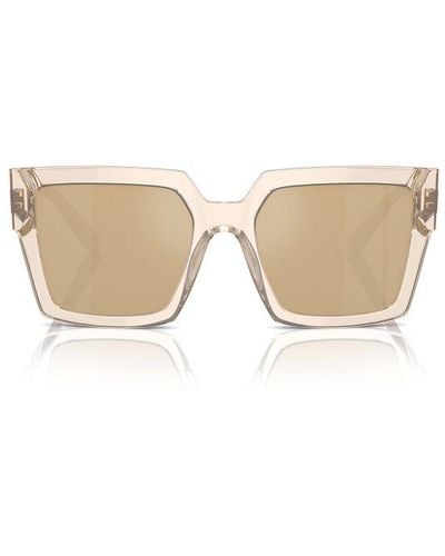 Dolce & Gabbana Square Frame Sunglasses - Natural