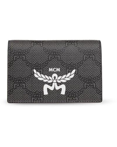 MCM 'himmel' Card Holder, - Grey