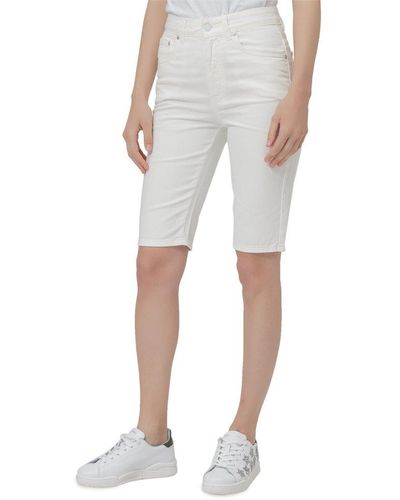 Chiara Ferragni 5-Pocket Bermuda Shorts - Grey