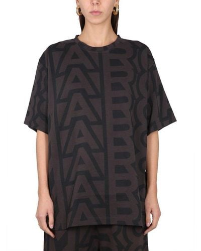 Marc Jacobs Monogram T-shirt - Black