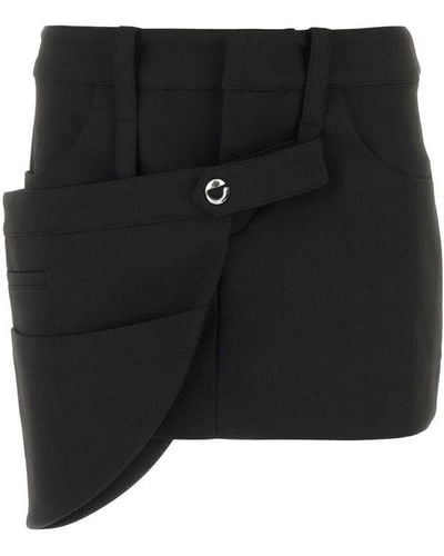 Coperni Utility Mini Skirt - Black