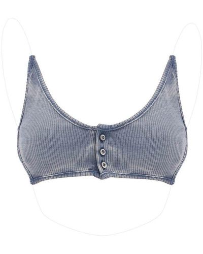 Y. Project Invisible Strap Bralette - Grey