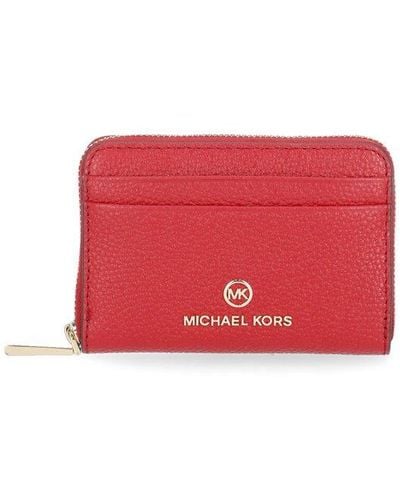 Michael Kors Jet Set Small Wallet - Red
