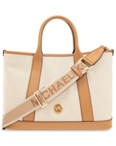 MICHAEL Michael Kors 'shopper' Type Bag, - Natural