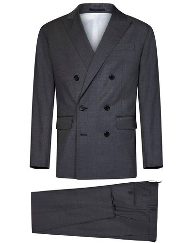DSquared² Wallstreet Two Piece Tailored Suit - Blue