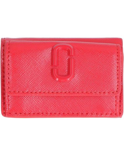 Marc Jacobs Snapshot Mini Trifold Wallet - Red