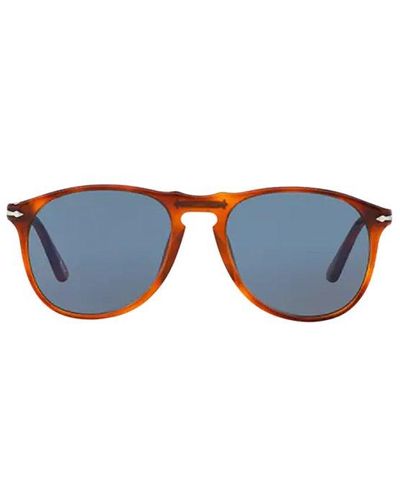 Persol Round Frame Sunglasses - Blue