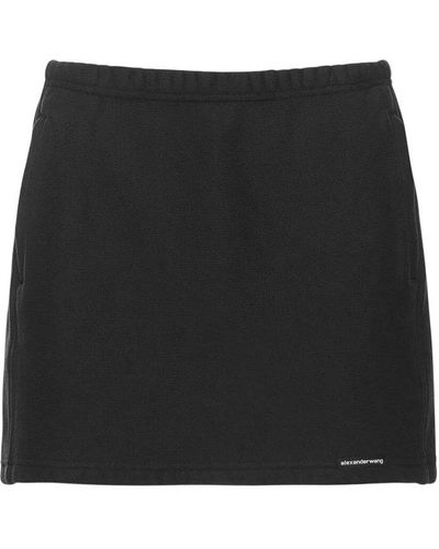 Alexander Wang Elasticated Waist Skirt - Black