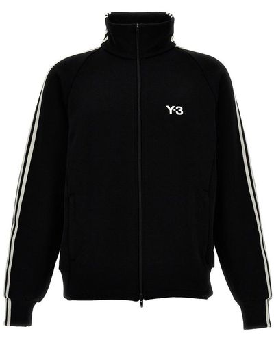 Y-3 3-stripes Zipped Jacket - Black