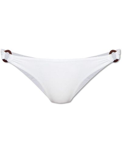 DSquared² Ring Detailed Bikini Bottoms - White