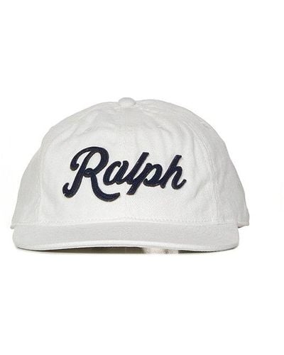 Polo Ralph Lauren Logo Patch Baseball Cap - White