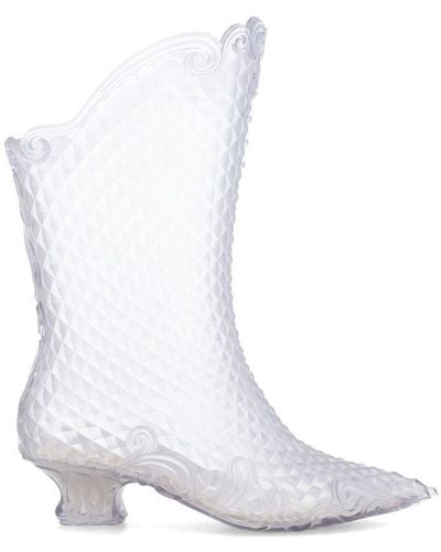 Y. Project Melissa Court Boot - White