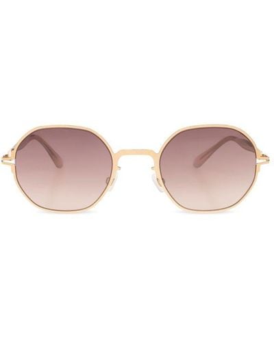 Mykita Santana Square Frame Sunglasses - Pink
