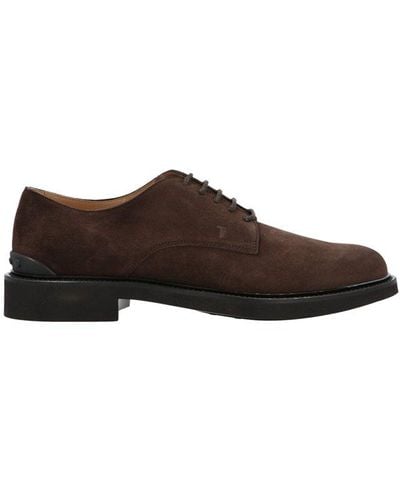 Tod's Lace-up Derby Shoes - Brown