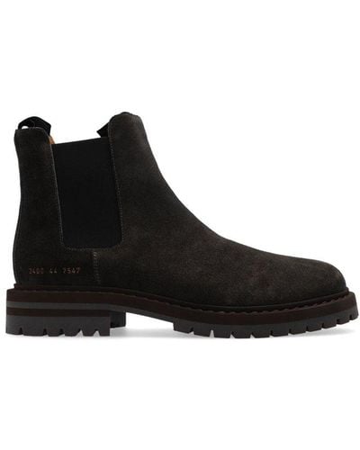 Common Projects Suede Boots - Black
