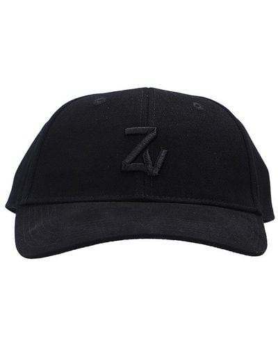 Zadig & Voltaire Hat With Logo - Blue