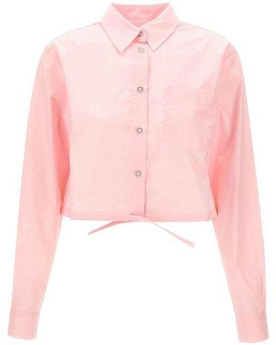 Marni Pink Poplin Cotton Shirt
