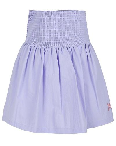 KENZO Sport Short Flared Skirt - Purple