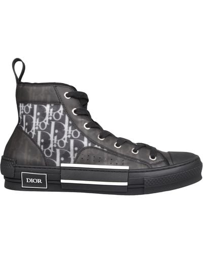 Dior B23 High Top Sneakers - Black