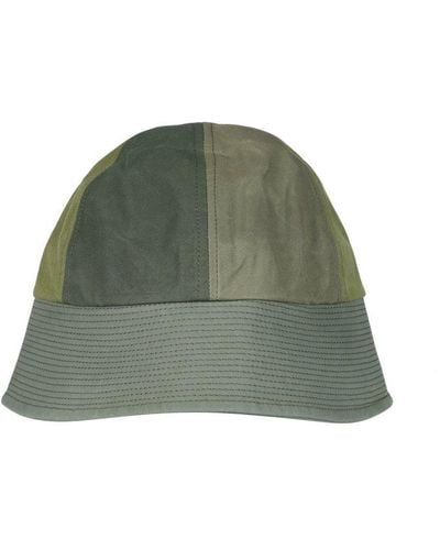 YMC Gilligan Color-block Bucket Hat - Green