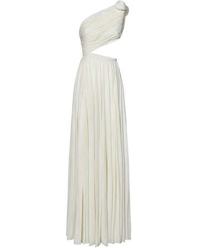 Giambattista Valli One-shoulder Cut-out Dress - White