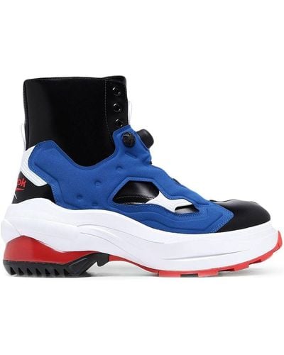 Maison Margiela X Reebok Tabi Instapump Fury Sneakers - Blue