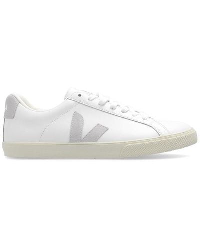 Veja Esplar Round Toe Low-top Sneakers - White