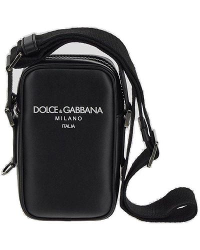 Dolce & Gabbana Small Crossbody Bag - Black