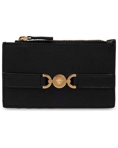 Versace Medusa '95 Zipped Wallet - Black