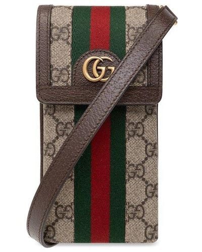 Gucci Strapped Phone Holder - Black