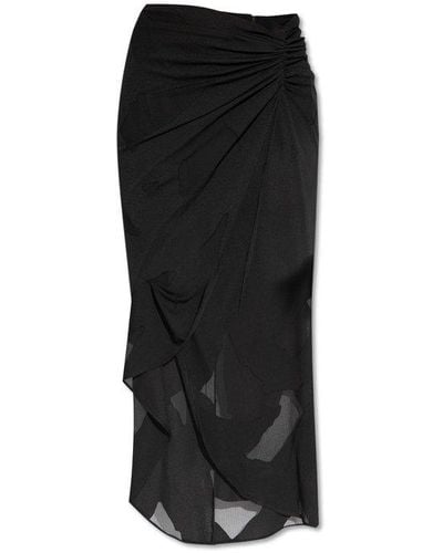 IRO 'selima' Gathered Skirt, - Black