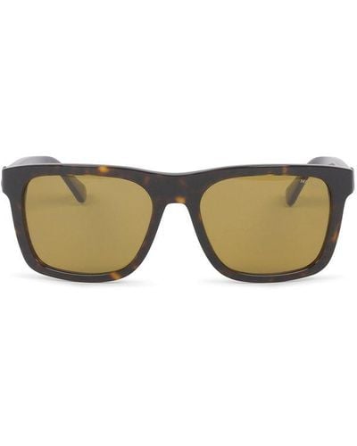 Moncler Rectangular Frame Sunglasses - Multicolour