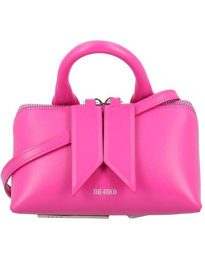 The Attico Friday Zipped Mini Tote Bag - Pink